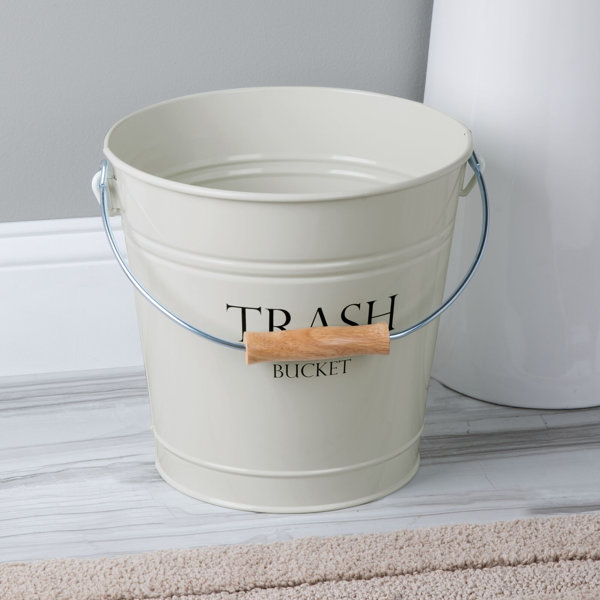 iDesign York 3.3 Gallon Countertop Waste Basket & Reviews Wayfair